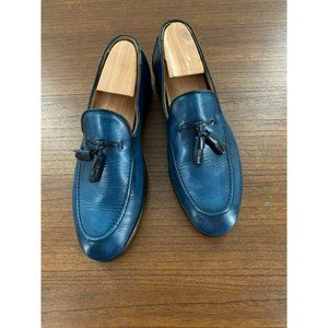 Donald Pliner Women Shoes Blue Tassel Sz. 7.5